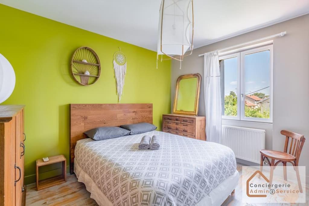 Maison A Lyon Parilly Avec Piscine, Jardin, Parking Prive & Proche Eurexpo Vénissieux Esterno foto